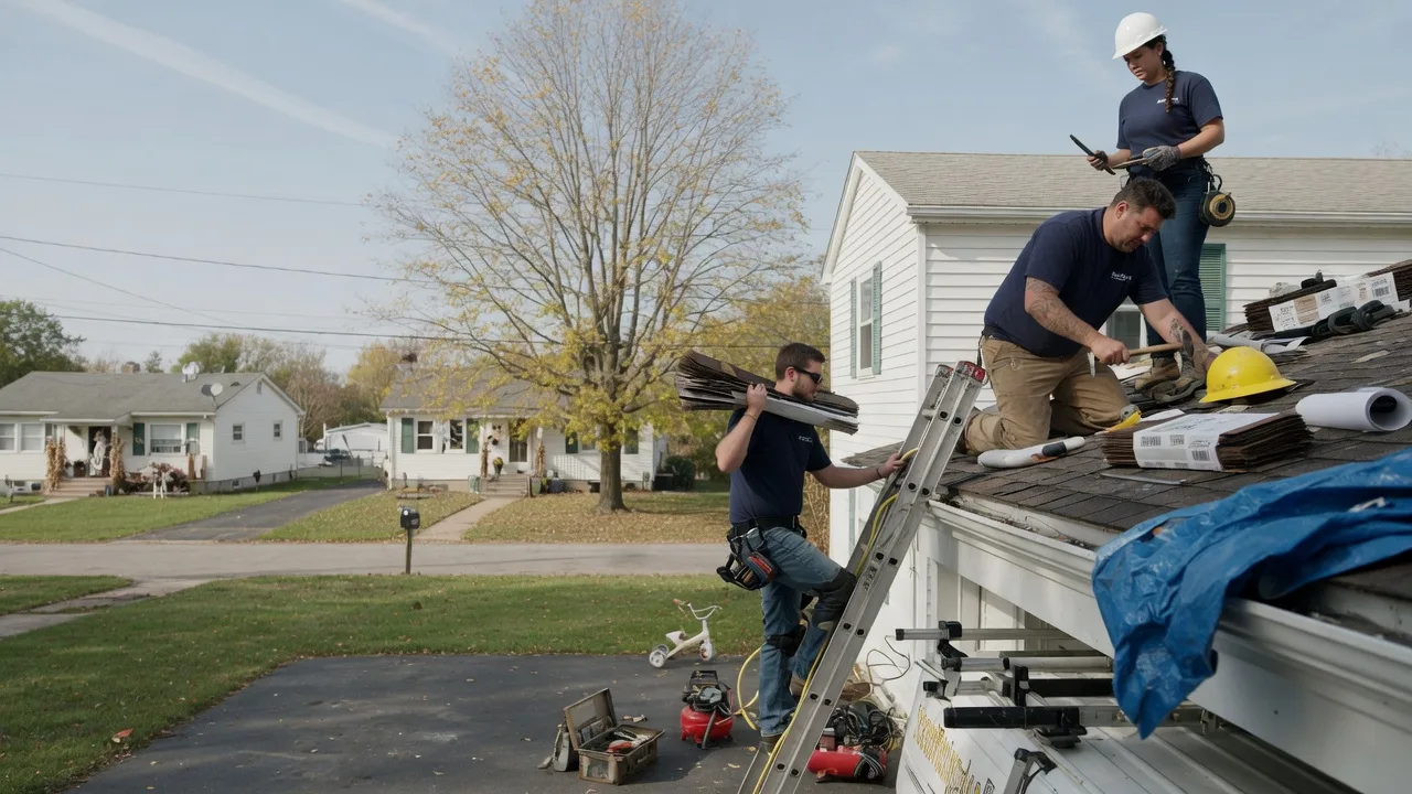 Local Roofing Contractors in Tampa, KS near me